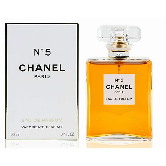 Chanel No. 5 Eau de Parfum Spray, Perfume for Women, 3.4 oz / 100 ml
